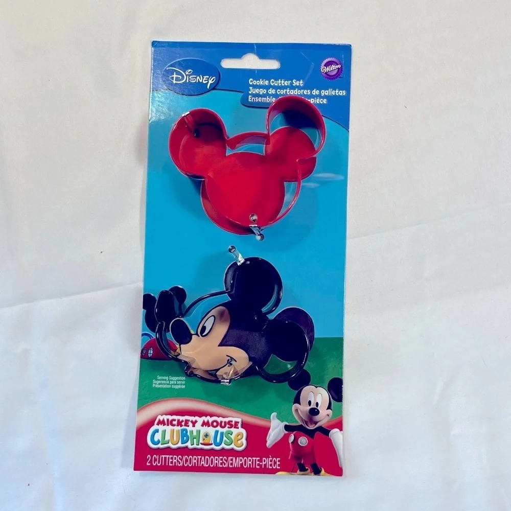 Wilton Disney Mickey Mouse Clubhouse Cookie Cutter Set